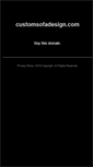 Mobile Screenshot of customsofadesign.com